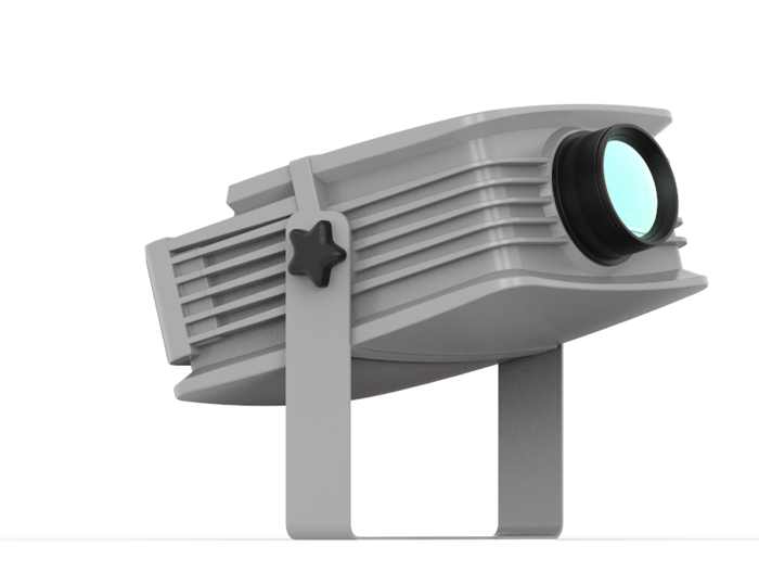 LA-LG1-200W LED200W/300W die-casting aluminum fixed-focus pattern projection lamp