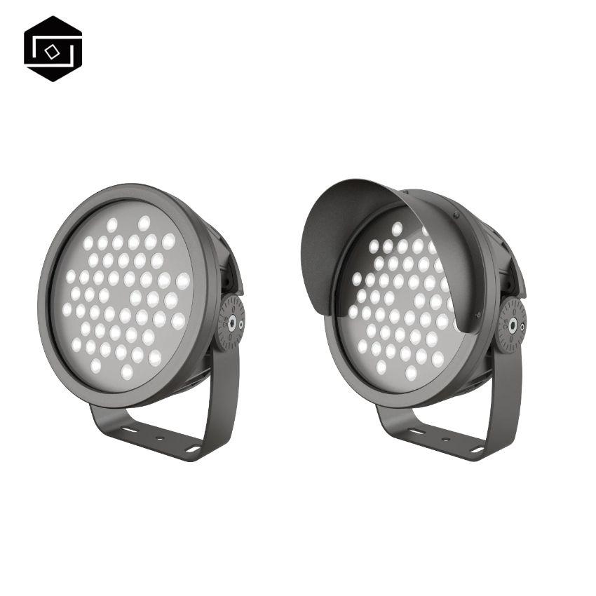 Wattage 120W 150W RGBW 4 in 1 DMX512 2200k-6000k Floodlight Spotlight For Outdoor Landscape Hotel Architectural  
