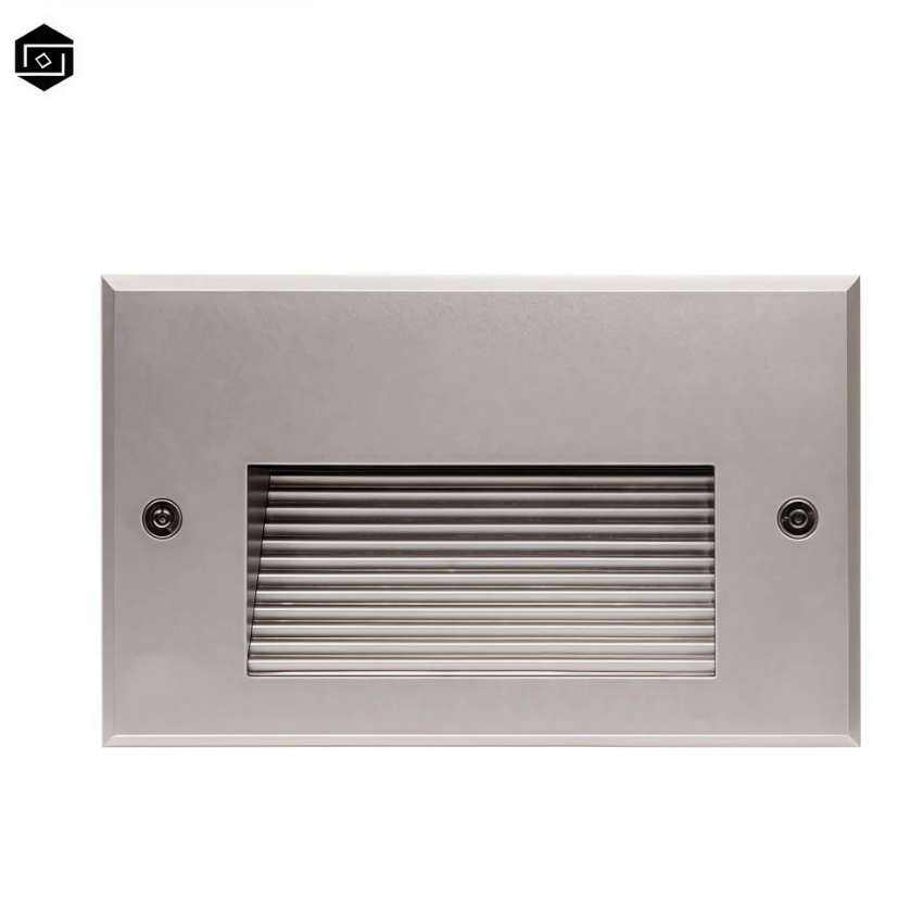 2.5W 6W Square Embedded LED Outdoor Waterproof Step Corridor Light Step Light