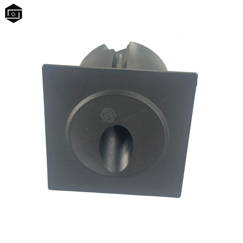 LED Outdoor Waterproof Recessed Ground Light, 2W LED Outdoor Step Light, Foot Stair Light, Suitable for Gardens, Walkways and Hotels