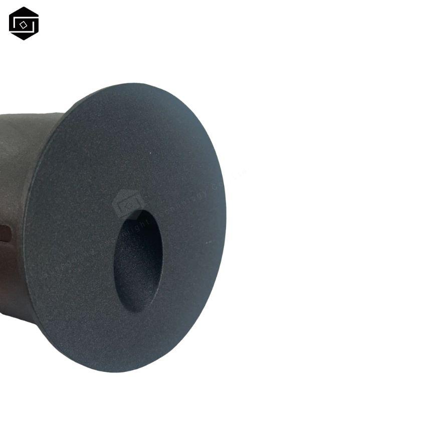 Newly designed modern-style decorative outdoor LED step light, 2W, DC24V, aluminum alloy, waterproof IP65, outdoor recessed foot light