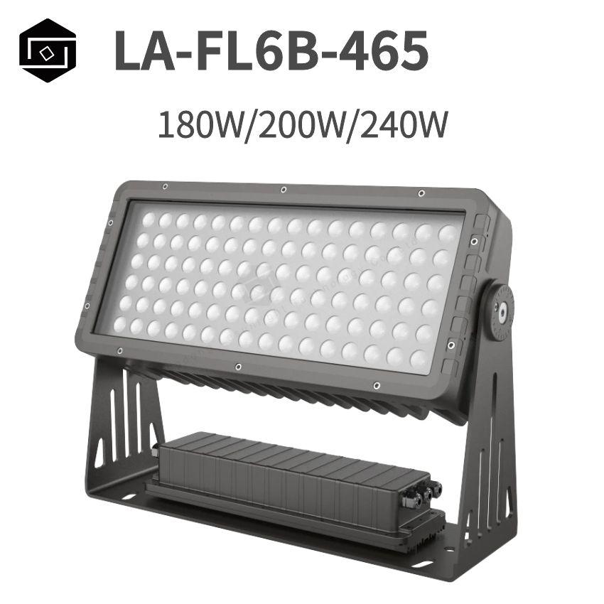 Outdoor Waterproof IP66 180V 200W 240W DMX512 Flood Light Building Facade Light RGBW LED Architectural Floodlight Projector Lamp Architectural Floodlight