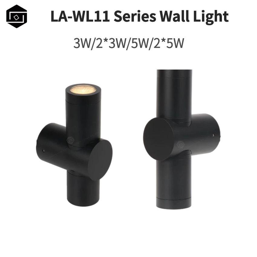 LED Outdoor Wall Light 3W 2*3W 5W 2*5W DC12V 24V Up and Down Lighting, Modern Design Garden Wall Light Wall Illumination Outdoor Waterproof IP66 Wall Light