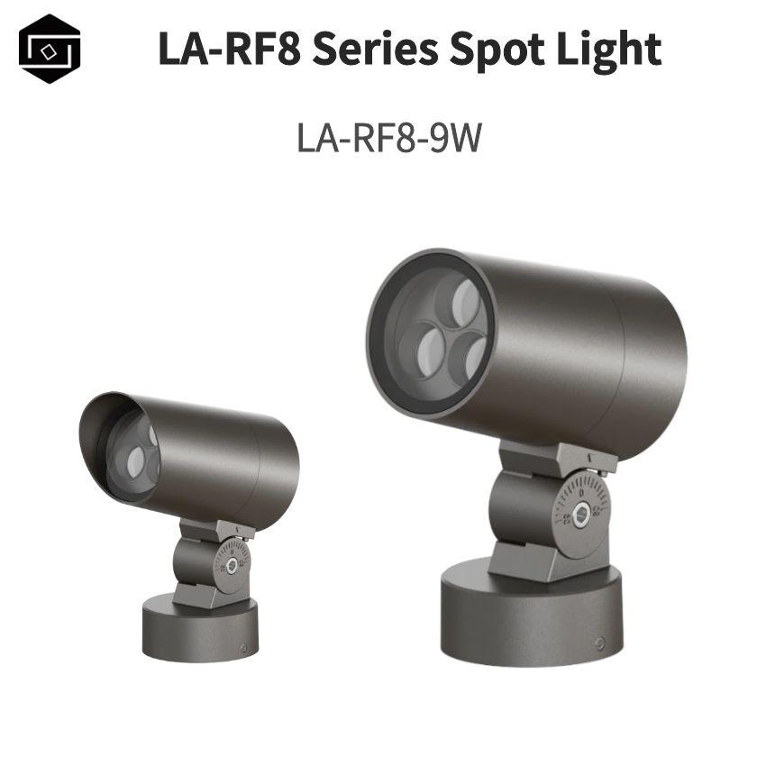 LED Outdoor Flood Light 9W High Voltage & Low Voltage Single Color RGB RGBW 4IN1 DALI DMX512 Spotlight