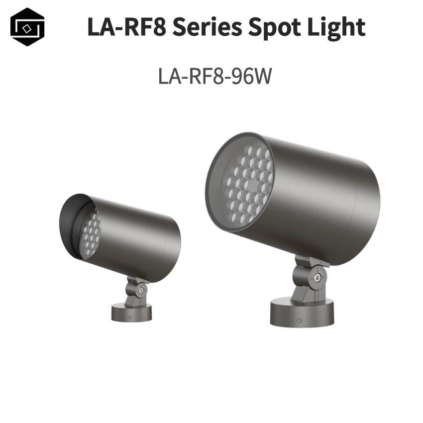 LED outdoor spotlights DC24V AC220V 96W floodlights  RGB RGBW  4IN1 floodlights DMX512 DALI outdoor waterproof IP66  building facade spotlights pole-mounted floodlights