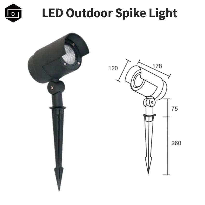 10W 20W garden lights outdoor led spike light