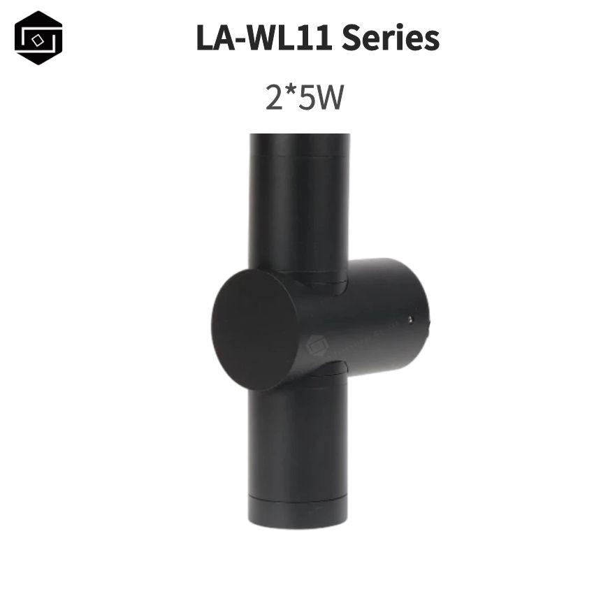 Aluminum Alloy Waterproof IP66 2*5W Outdoor Wall-mounted Decorative Light, Exterior Wall-mounted Up and Down Lighting