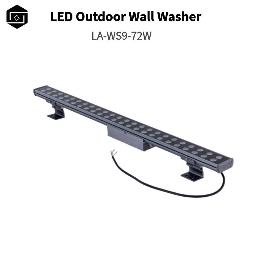 IP65 Outdoor Waterproof Washer Light DMX512 Dimmable Pixel Linear Strip LED Wall Washer Light