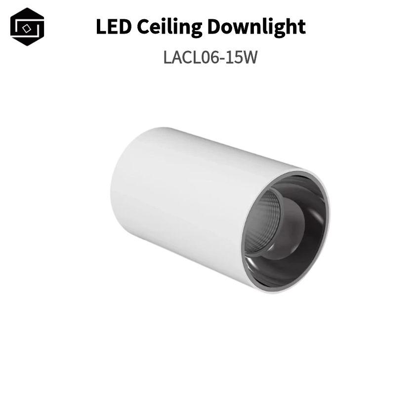 LED Lighting Surface Mounted Fixed 15W Outdoor IP65 Ceiling Downlight