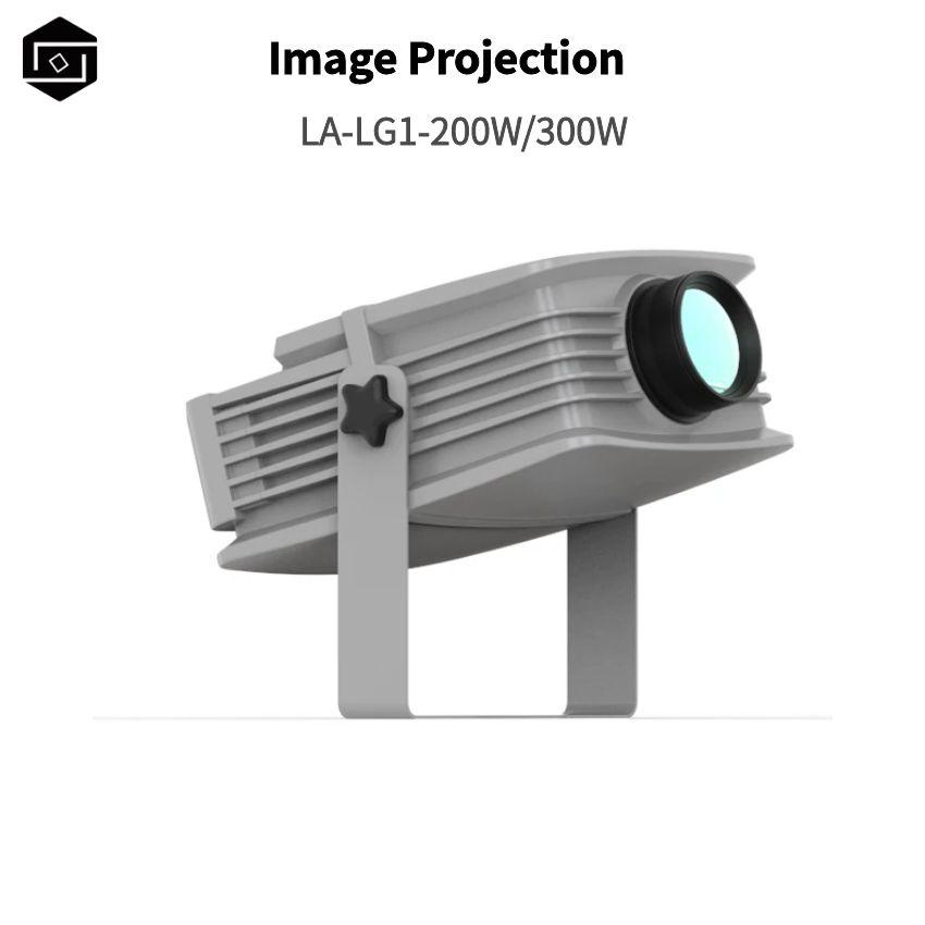 LA-LG1-200W LED200W/300W die-casting aluminum fixed-focus pattern projection lamp