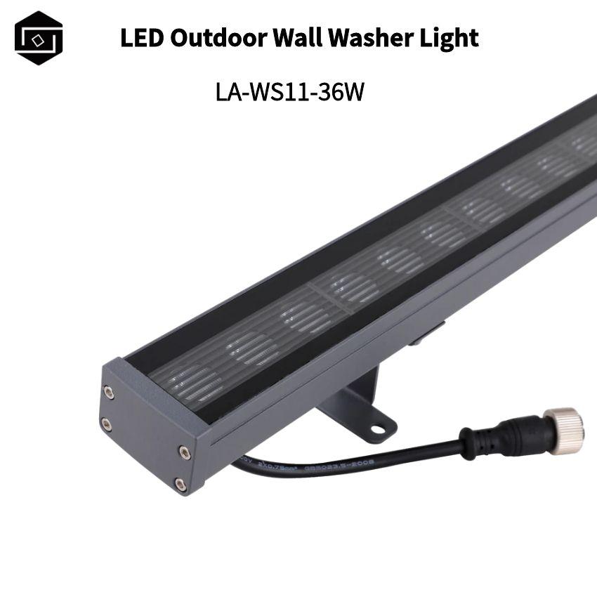 Waterproof LED Wall Washer Light IP66  Outdoor Wall Washer Light  suitable for high-rise buildings  DC24V 36W for architectural facade lighting