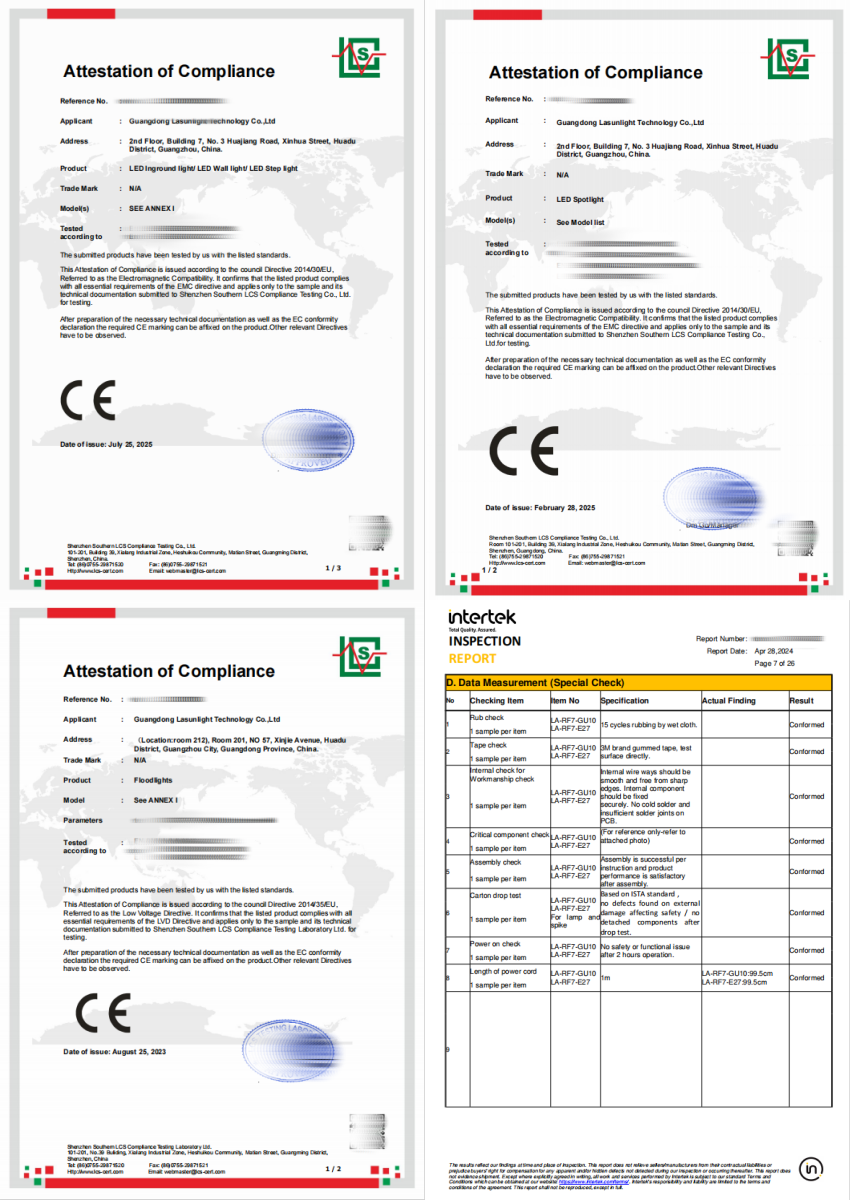 Product Certification