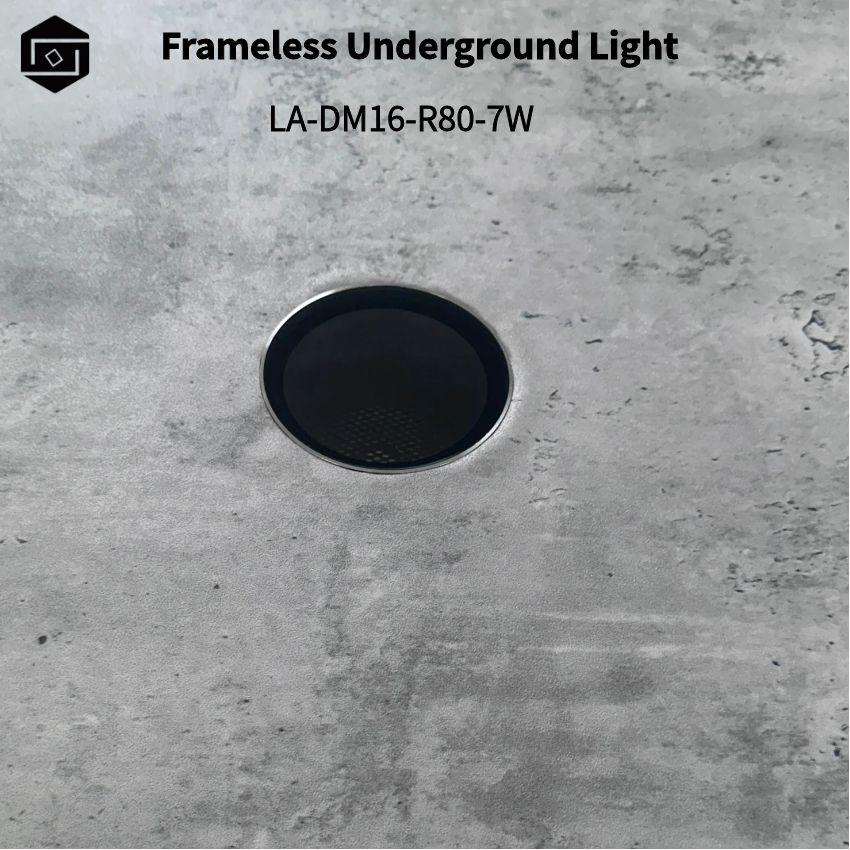 LED outdoor underground light low voltage DC24V 7W outdoor waterproof IP67  frameless underground light lawn light garden facade light