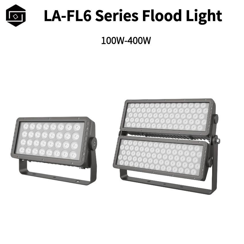 LED outdoor floodlight square shape  low and high voltage DC24V  AC110V 277V waterproof IP66 DMX512 ON/OFF floodlight for mountain lighting and building lighting